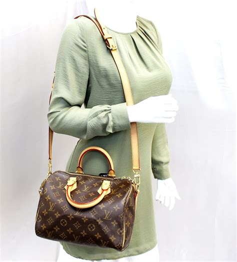 louis vuitton speedy 25 bandouliere monogram|louis vuitton speedy 30 measurements.